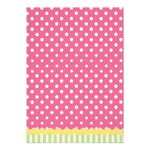 Girls Tea Party Birthday Invitations