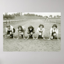 Girls Track, 1920s Posters