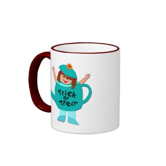 Girls Trick-or-Treat Mug Cup mug