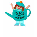 Girls Trick-or-Treat T Shirt shirt