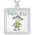 Girl's Vegan Kid Necklace necklace