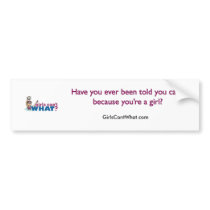 Girls Water Polo Bumper Stickers