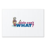 Girls Water Polo Lawn Sign