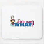 Girls Water Polo Mouse Pads