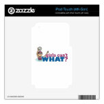 Girls Water Polo Skin For iPod Touch 4G