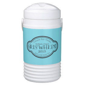 Girls Weekend Cheaper than Therapy Igloo Beverage Dispenser