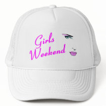Girls Weekend (Face) hats by BacheloretteGirl Girls Weekend (Face) hats