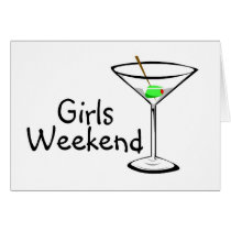 Girls Weekend (Martini 2) Cards