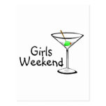 Girls Weekend (Martini 2) Postcard