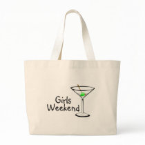 Girls Weekend Martini Canvas Bags