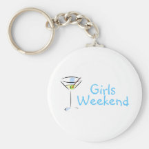 Girls Weekend Martini Keychain