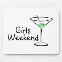 Girls Weekend Martini Mousepad