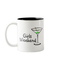 Girls Weekend Martini Mugs