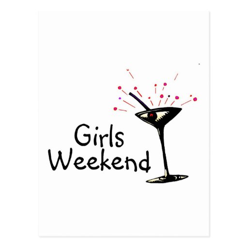 Girls Weekend Post Cards