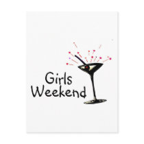 Girls Weekend Post Cards