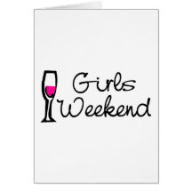 Girls Weekend Wine Cards