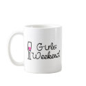 Girls Weekend (Wine) mugs by TeeZazzle Girls Weekend (Wine) mugs