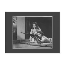 Girls with Guns, 1940s postcards