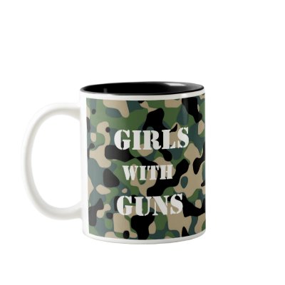 Girls With Guns #2 Mug by nekotaku