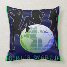 Girls World American MoJo Pillows