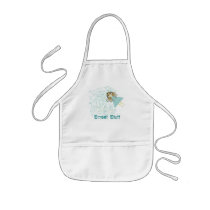 girlwandheartsBlue2 Apron