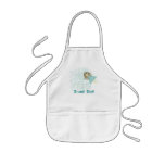 girlwandheartsBlue2 Apron