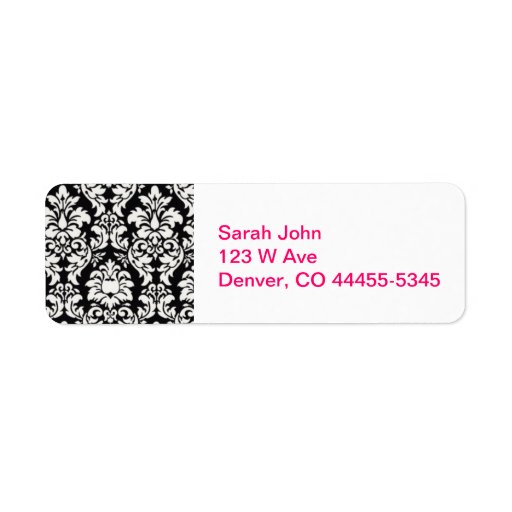 Girly Address Labels 