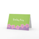 girly, Birthday Party cards