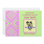 Girly Birthday Party Invitation