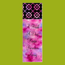 Girly Bookmark business cards