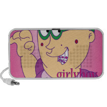 girly boy portible speaker speakers
