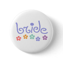 Girly-Cue Bride buttons