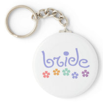 Girly-Cue Bride keychains