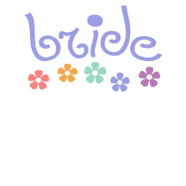 Girly-Cue Bride t-shirts