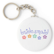 Girly-Cue Bridesmaid keychains