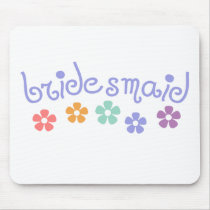 Girly-Cue Bridesmaid mousepads