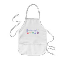 Girly-Cue Flower Girl aprons