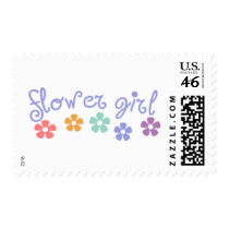 Girly-Cue Flower Girl stamps