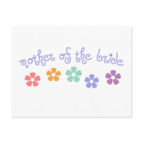 Girly-Cue Mother of Bride postcards