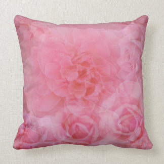 Light Pink Roses Pillows - Decorative & Throw Pillows Zazzle
