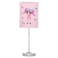 Girly Gifts Personalized Harajuku girl Table Lamp