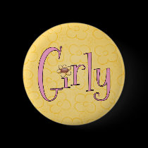 Girly Girl buttons