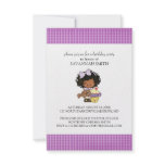 Girly Girl Cupcake Birthday Party Invitations
