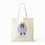 Girly Girl Debbie Custom Tote Bag