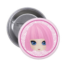 Girly Girl Marianne Fashion Button