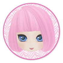 Girly Girl Marianne Fashion Stickers by GirlyGirlsClub Girly Girl Marianne Fashion Stickers