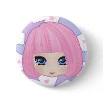 Girly Girl Marianne Party Button