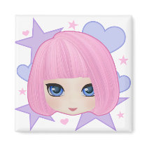 Girly Girl Marianne Party Magnet