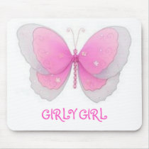 GIRLY GIRL mousepads