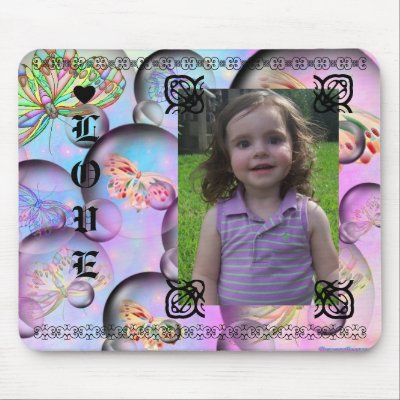 Girly Girl Mousepad by wilsonzoo